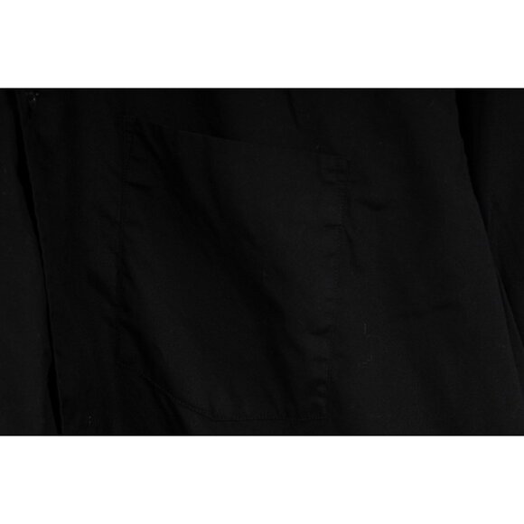 Comme Des Garcons CDG Mens 1986 ete Staff Button Down Shirt XL Black Cotton - Picture 6 of 8